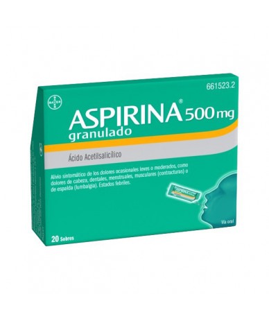 ASPIRINA 500 MG GRANULADO ,...